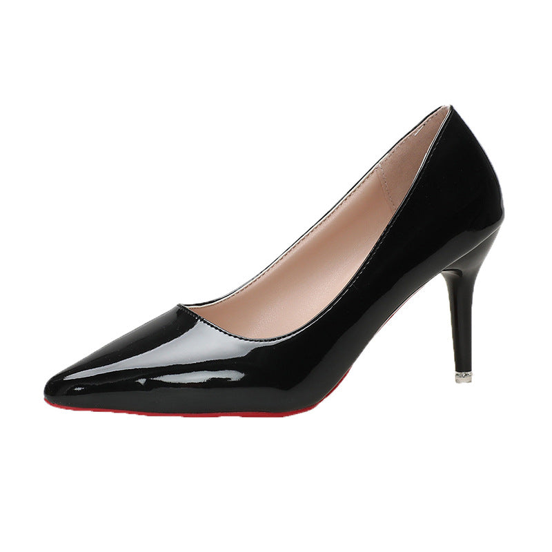 High Heels Women's Single Shoes Premium Sense 2025 Autumn Stiletto Heels Daily Wear Sex Bed Flirting Sexy Cannon Shoes Women