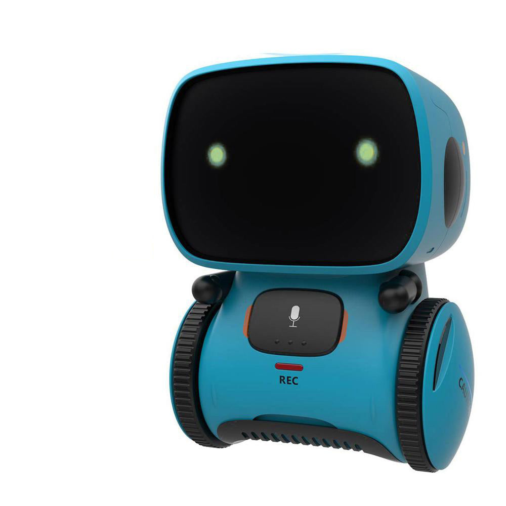 Parent-child intelligent interactive robot children's electric toys touch sensing voice dialogue early education story machine boys