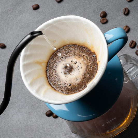 Hand-washed coffee filter color V60 American household drip filter ceramic coffee filter paper filter cup