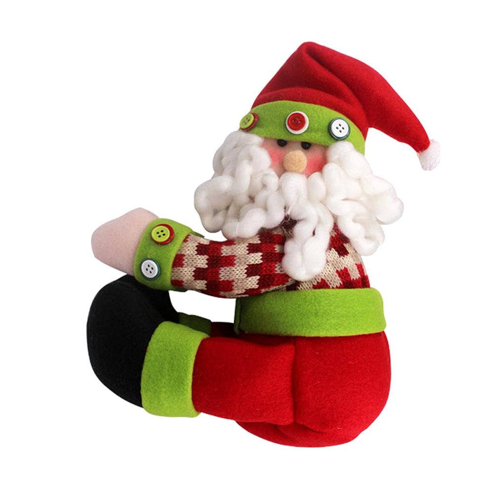 Band-to-Aid Cross-border Hot Selling Christmas Gifts 65CM Long-legged Elf Window Decoration Christmas Home Decorations