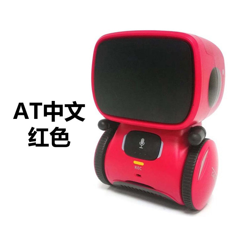 Parent-child intelligent interactive robot children's electric toys touch sensing voice dialogue early education story machine boys