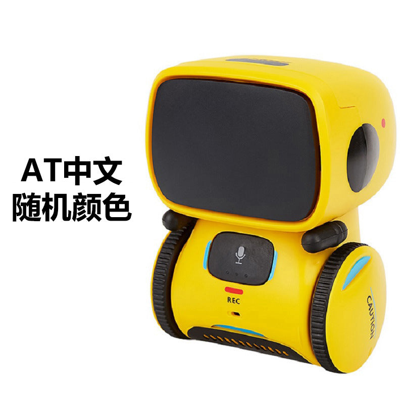 Parent-child intelligent interactive robot children's electric toys touch sensing voice dialogue early education story machine boys