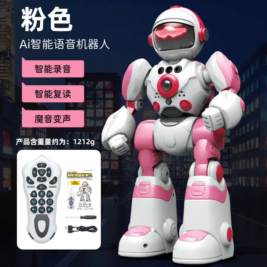 Kids Large Smart Remote Control Programmable Interactive Robot Model Boy Birthday Gift Toys Wholesale Stall