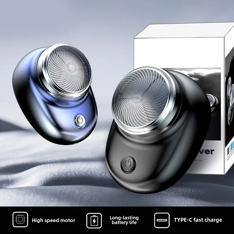 Mini Electric Shaver Small Portable Car Men Shaver Shaver Head Wash Rechargeable Shaver