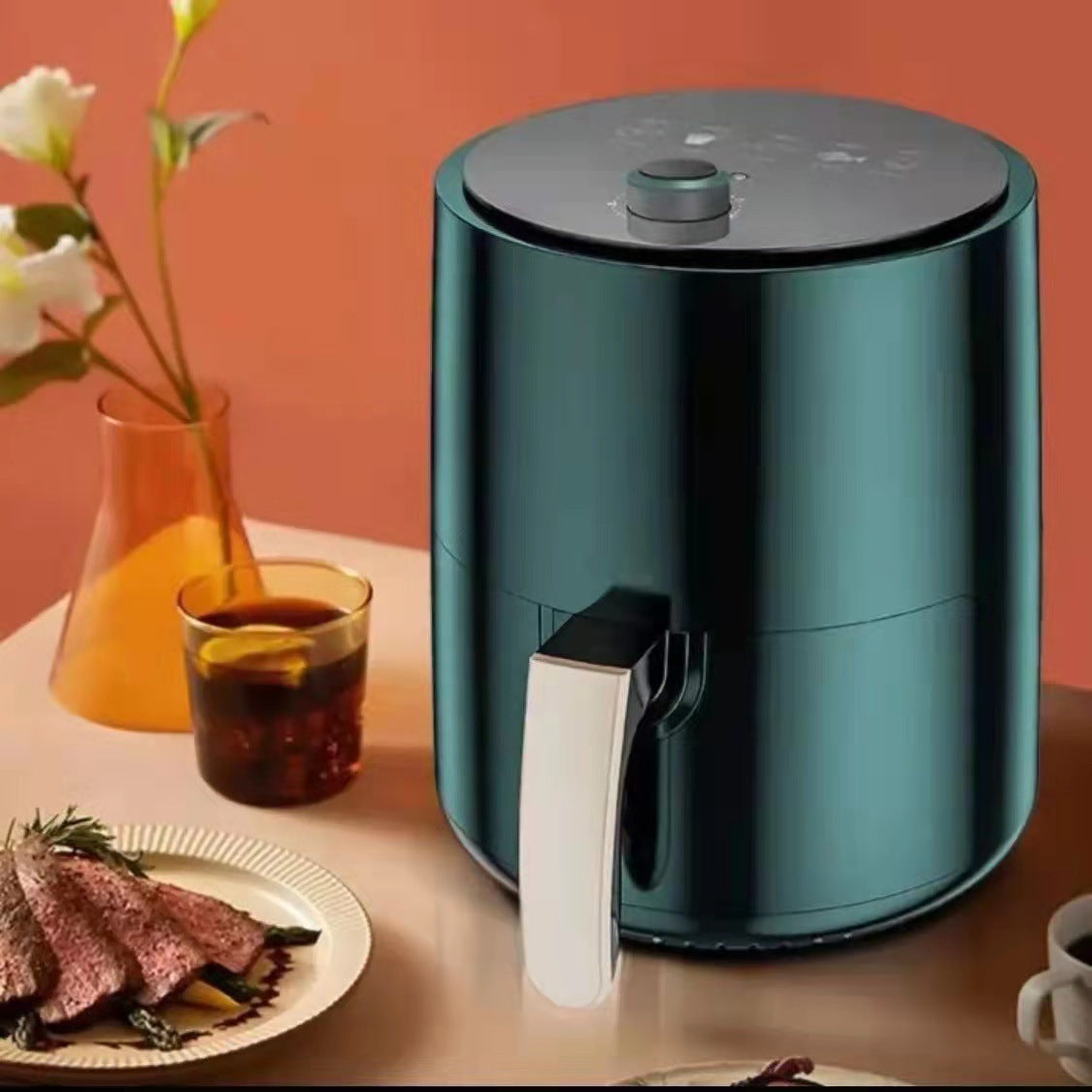 Explosive mini multifunctional air fryer kitchen compact french fries chicken wing machine fried snack electric fryer