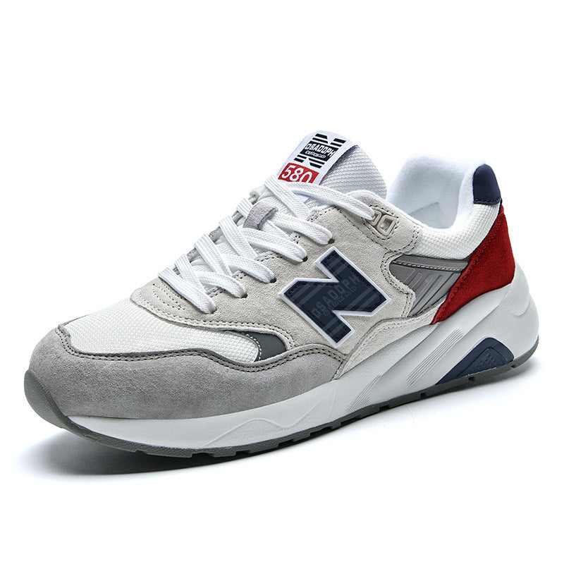 Carefully selected n men's shoes, breathable running shoes, genuine anti-odor, lightweight casual women's couples, official word 580, New Balance