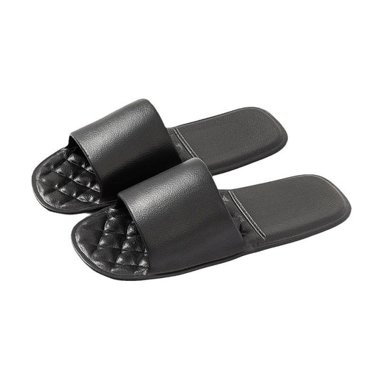 Travel folding slippers portable couple outing home summer bathroom bath indoor home EVA sandals