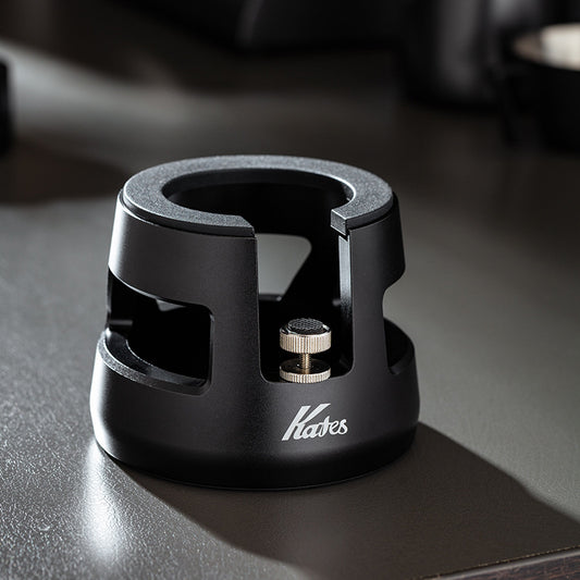 Coffee maker filling base, coffee press base, metal cloth powderer, coffee machine handle holder, 58mm coffee set