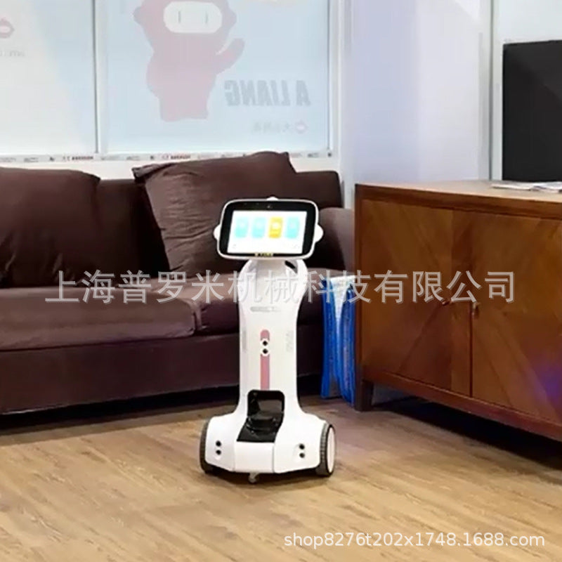 Intelligent home early warning escort robot Home patrol companion care interactive elderly care robot