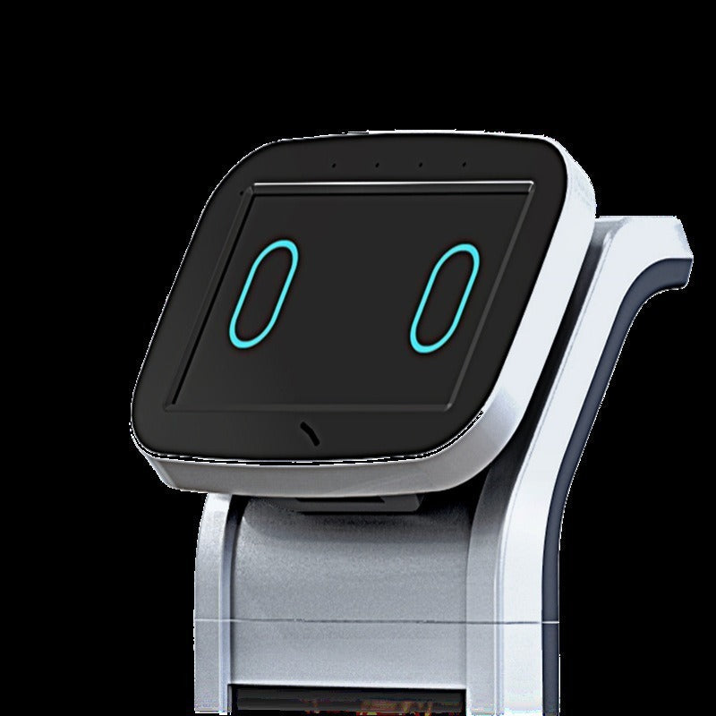 Hotel restaurant food delivery robot intelligent voice multi-function trackless robot food delivery and food delivery without contact
