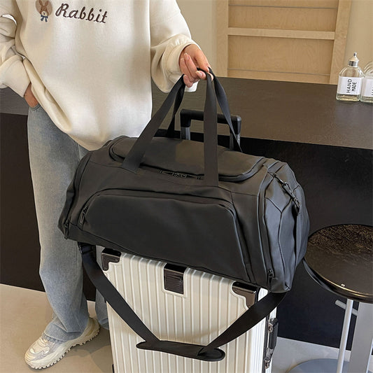 Travel bag, women's large-capacity trolley suitcase, gym bag, men's high-class multi-sport training bag, can be shouldered