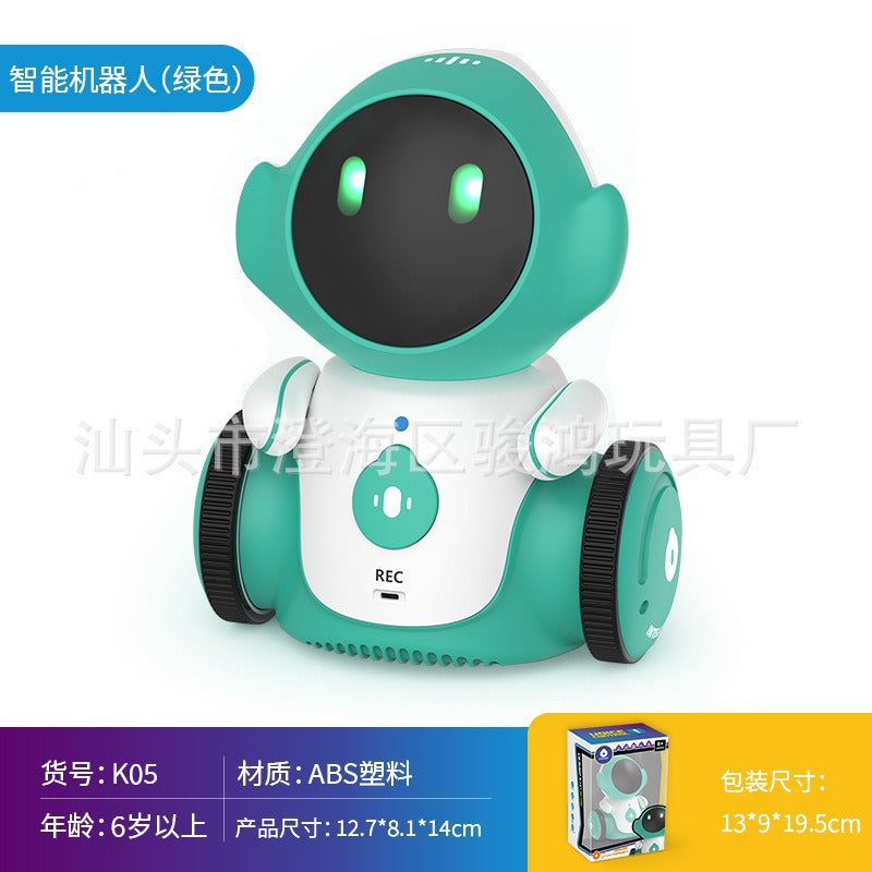 Cross-border intelligent robot toys will dance, voice control recording, accompaniment, interactive gifts, children's electric toys wholesale