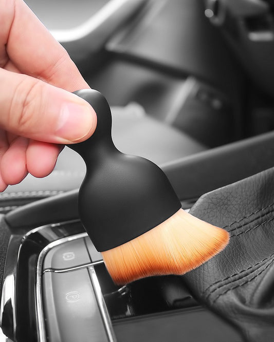 Car interior crevice brushes, short soft bristles, air conditioning outlets, dust removal cleaning brushes, makeup and beauty brushes, cross-border wholesale