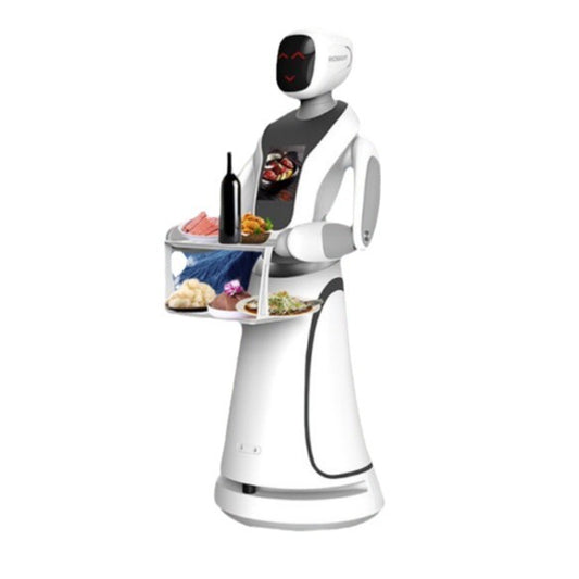 Food delivery robot exhibition hall explanation exhibition hall welcome robot museum exhibition hall welcome food delivery exhibition machine