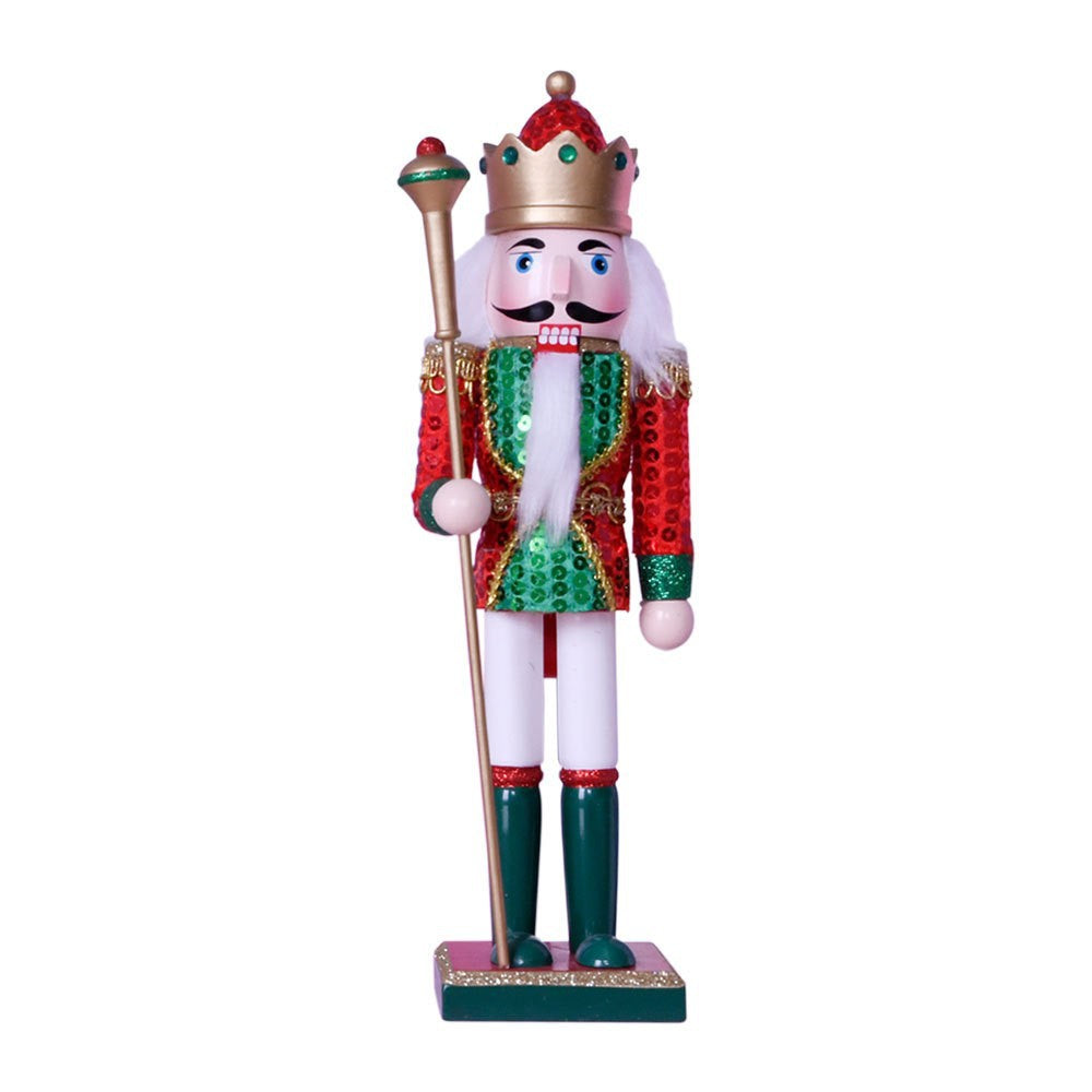 12inch new 30CM nutcracker Christmas ornament ornament tabletop Christmas walnut soldier manufacturer
