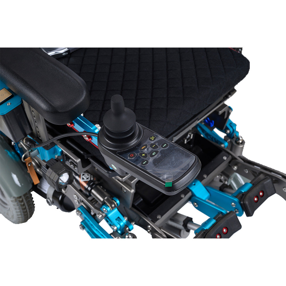 Cross-border new lightweight electric wheelchair vehicle, multi-functional intelligent walker for the elderly, foldable portable scooter