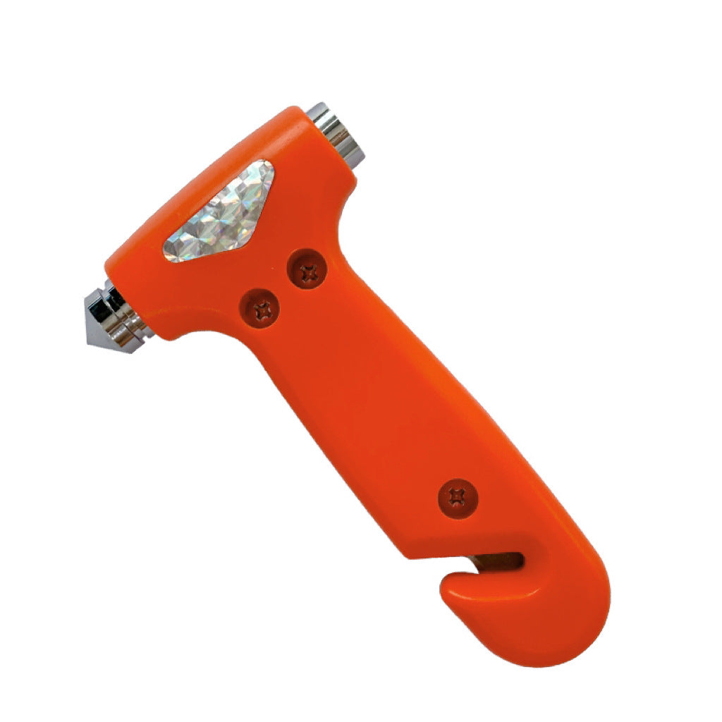 Vehicle safety hammer broken window, self-driving emergency tool, multi-functional two-in-one solid fire escape, breaking the life-saving hammer
