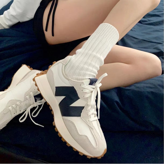 Putian shoes pure original wave new balance sneakers nb327 yuan ancestor gray men and women retro casual shoes couple running shoes