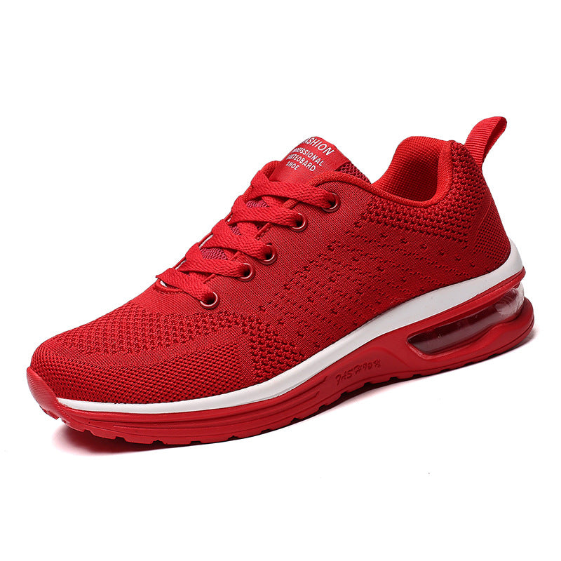 2024 New Casual Shoes Couples Outdoor Sneakers Breathable Mesh Shoes Air Cushion Sole Men's Shoes Couple Shoes Plus Size