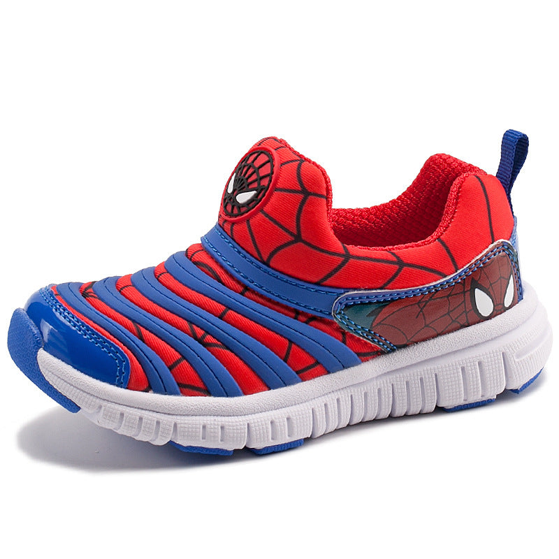 Caterpillar children's shoes boys 2025 spring and autumn mesh breathable children's sneakers girls' baby net shoes foreign trade