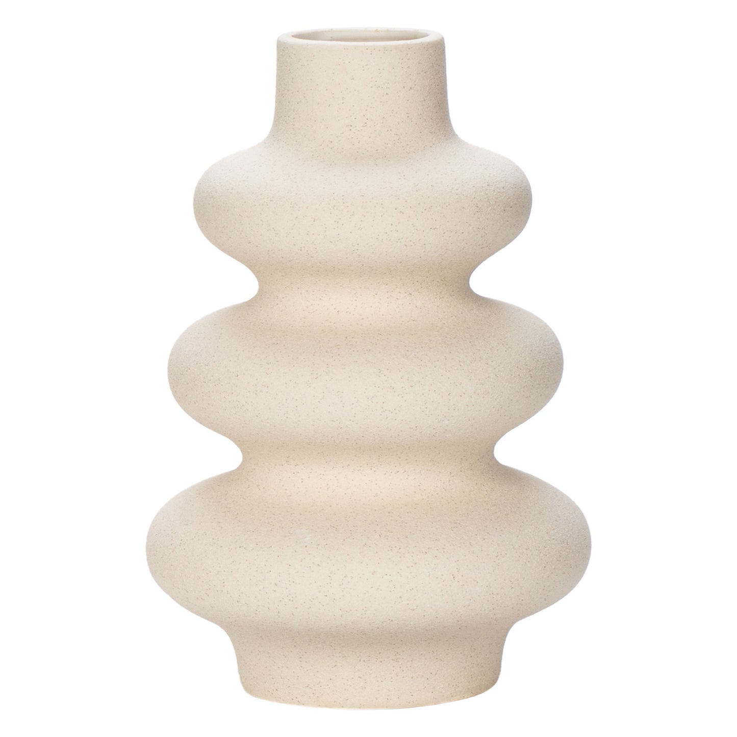 Wholesale creative new plain burned vase ins style high value frosted flower arranger cross-border ceramic home furnishings