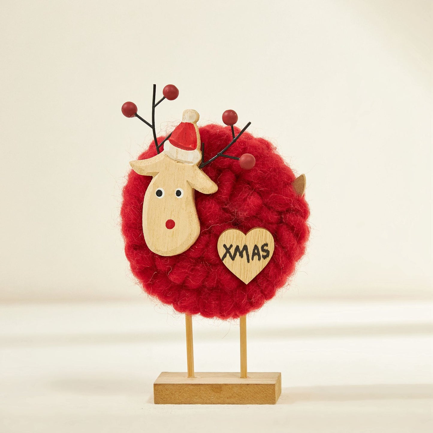 Christmas decoration creative shop elk old man Christmas tree desktop store layout wool felt ornaments mini