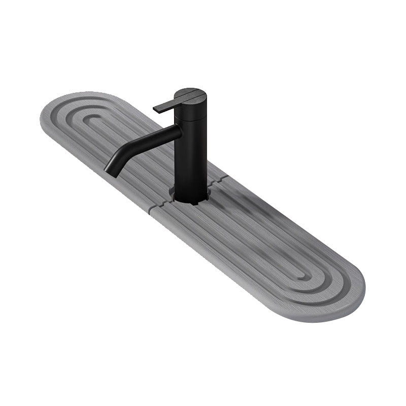 Diatom mud faucet absorbent mat kitchen bathroom sink sink countertop storage mat bathroom quick-drying hard mat