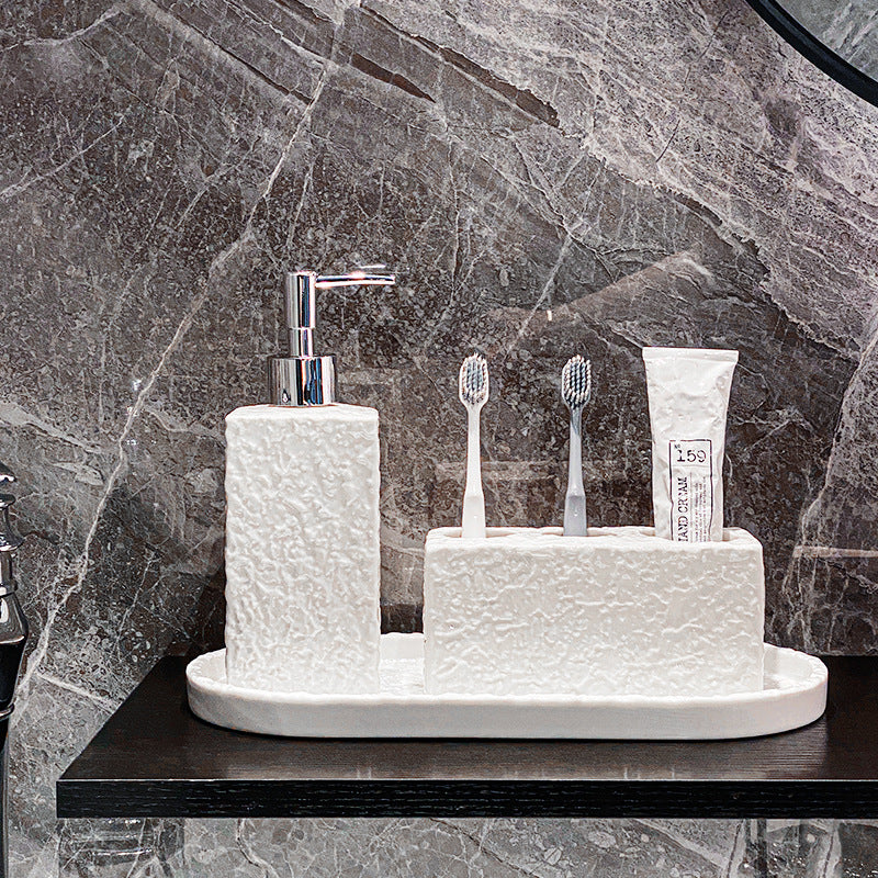 Toiletries, toiletries, sets, storage trays, hotel toilets, bathroom vanities, toothbrushes, shelves, display trays