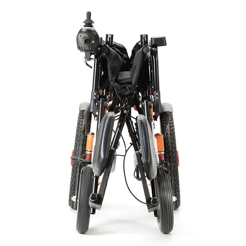 Electric wheelchair manufacturer direct sales lightweight foldable wheelchair for the elderly disabled intelligent automatic reclining scooter