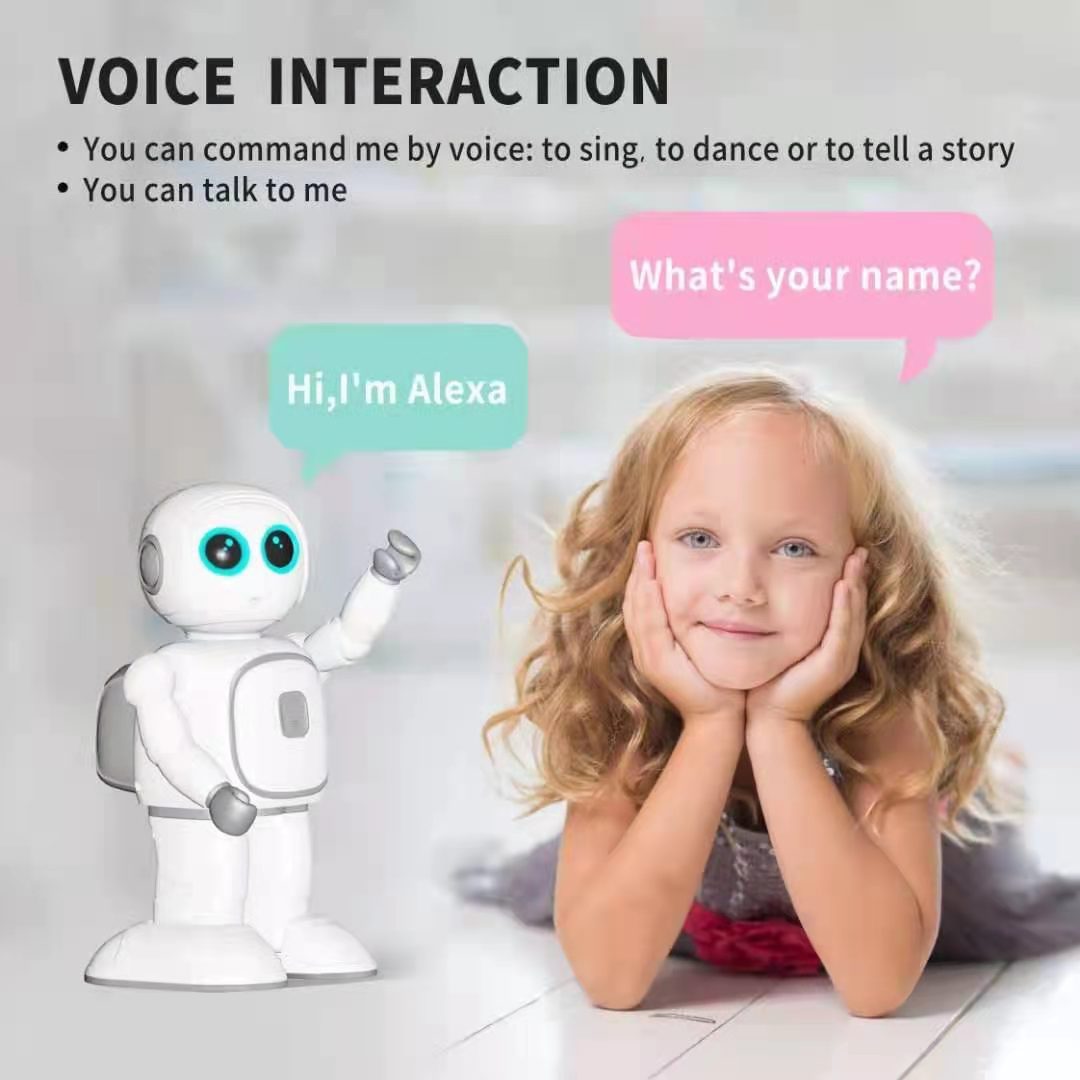 Climber R8 English version intelligent robot programming dancing children accompany toys and interaction