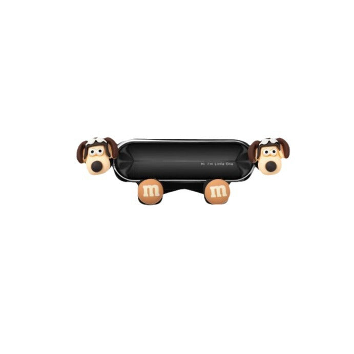 Mobile phone car holder cute cartoon air outlet navigation fixed support frame car car mobile phone holder female in the car