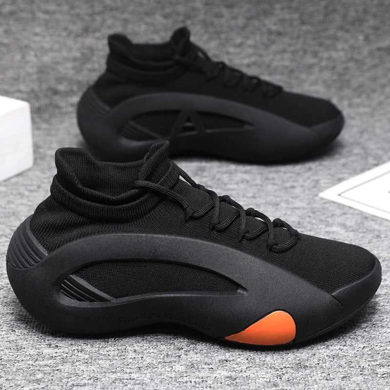 Socks Shoes Wholesale Mesh Meat Fin Comfortable Platform Casual Daddy Shoes Summer New Lightweight Personality Balance Men's Shoes