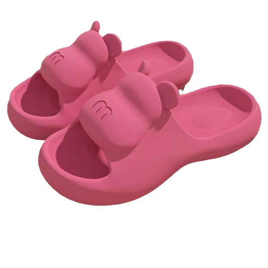 2024 Slippers Women's Summer Slippers Men's Home Shoes Home Indoor Bathroom Bathing Couple EVA Slippers Sandals Men