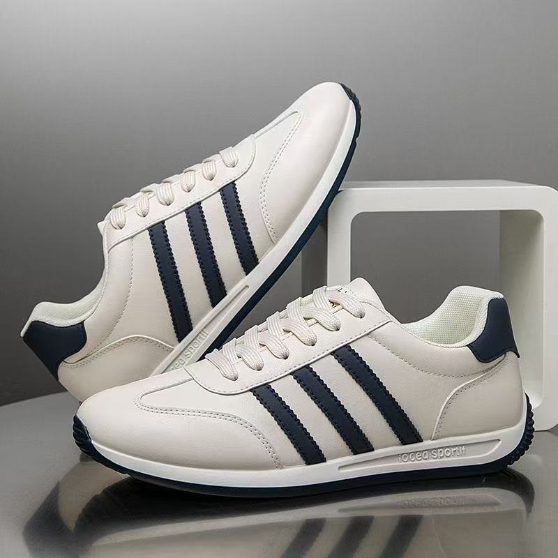 2025 new four-season men's shoes, travel versatility, athleisure Forrest Gump shoes, Korean version of trendy brand lightweight white shoes
