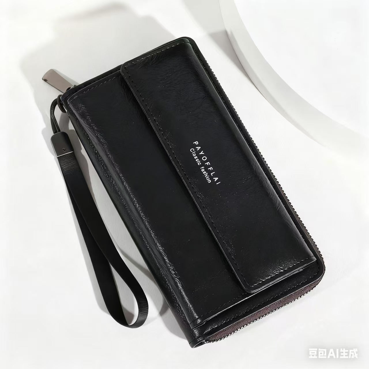 Men's wallet explosive 2025 new mobile phone bag multi-card slot casual long wallet large-capacity clutch