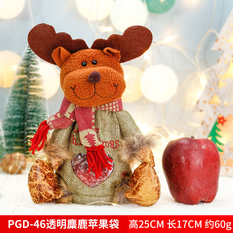 Christmas gift apple bag tote bag adult children children Christmas gift decoration high-end gift bag