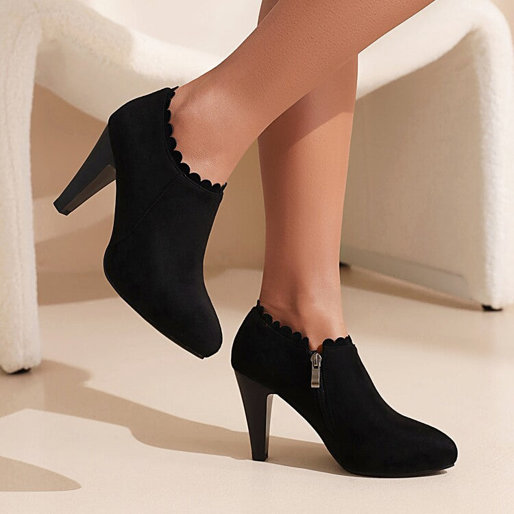 Spring thick heel, high heel, deep single shoes, women's shoes, large size 40-43, foreign trade, cross-border, Chengdu, retro Mary Jane
