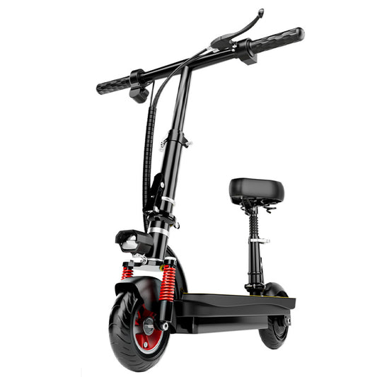 Folding electric scooter