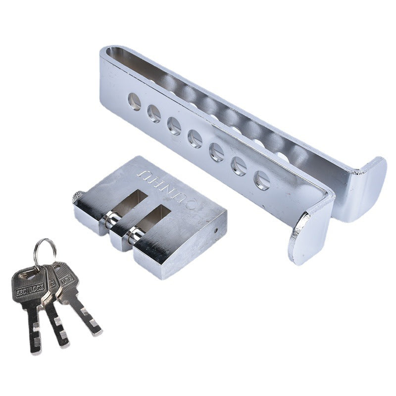 Car clutch lock, multi-function steering wheel, anti-theft lock, clutch brake, throttle lock, adjustable telescopic U-lock