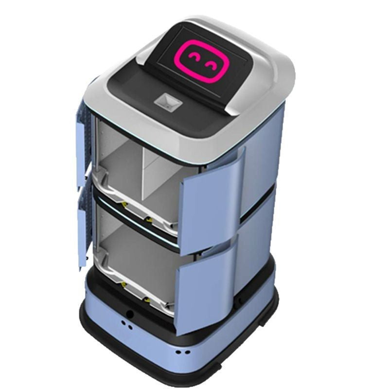 Hospital medical and nursing equipment distribution robot intelligent service autonomous sanitizing and delivery robot supports getting on and off the elevator