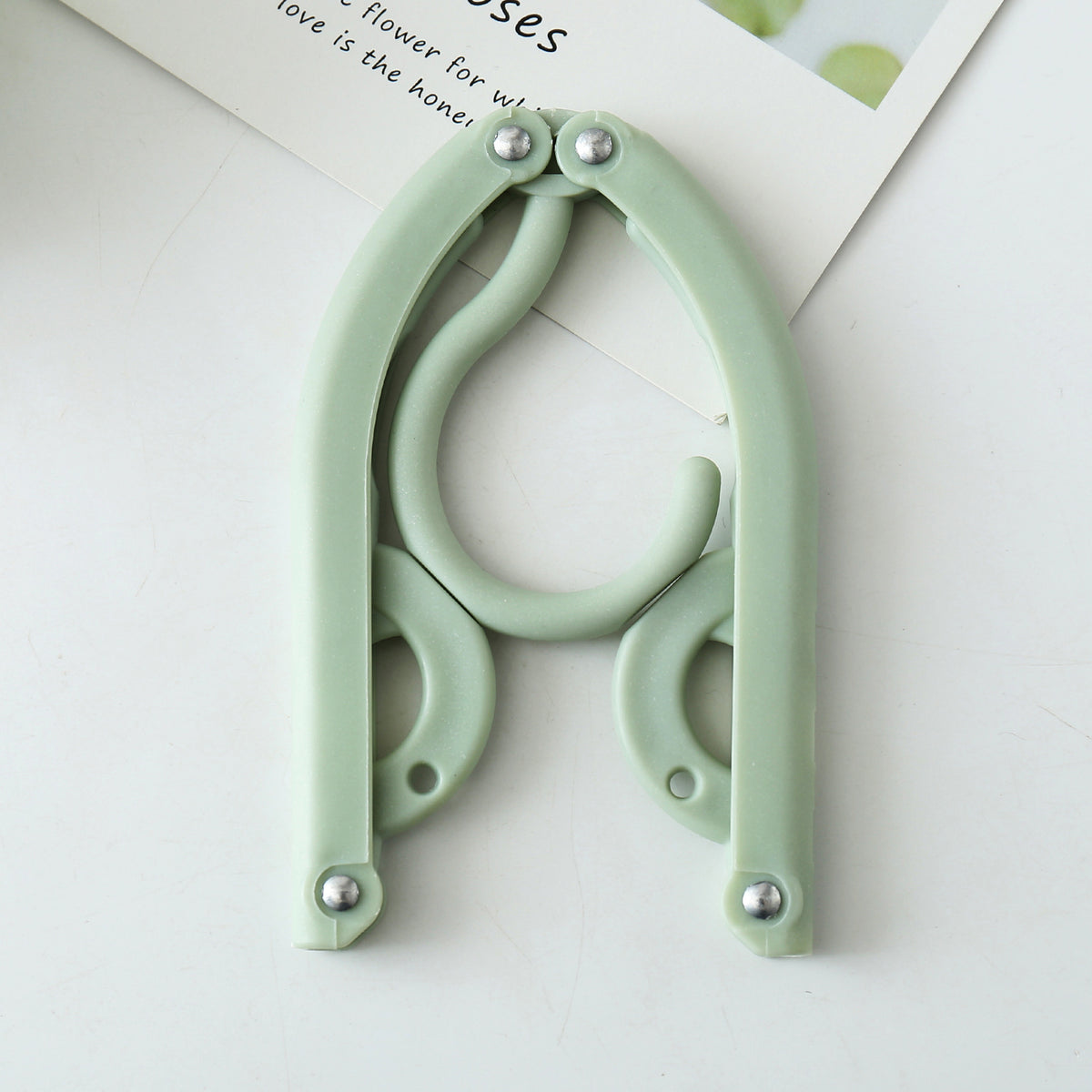 Travel folding hangers, business trips, hotels, standing drying racks, portable clothes, trousers, with clips, drying racks, factory straight hair