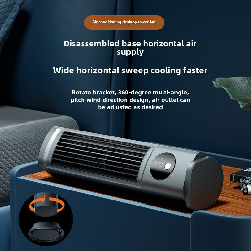[Bladeless tower fan] household electric fan, floor fan, dormitory cooling fan, vertical desktop air circulation fan
