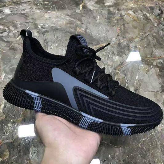 Spring Summer 2025 Sneakers Men's Shoes Summer Men's Running Shoes Lightweight Mesh Breathable Abrasion Resistant Casual Shoes Men's