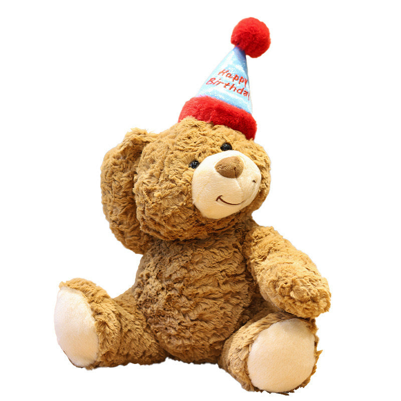 Cute Little Red Riding Hood Birthday Gifts Teddy Bear Plush Bear Doll Ragdoll Doll Christmas Gifts Wholesale