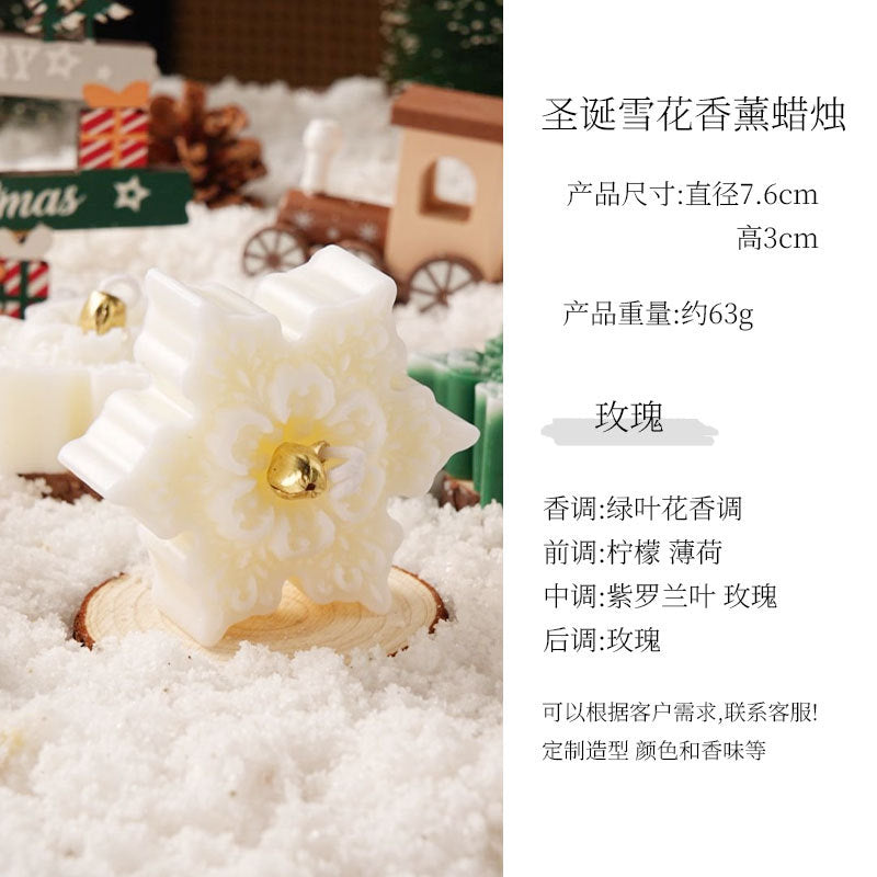 Christmas mini woolen gloves shaped scented candle small souvenir gift Christmas atmosphere decoration scented candle