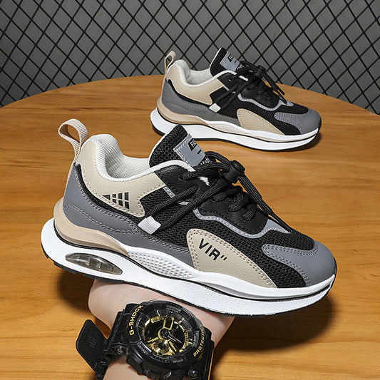 Boys' sneakers, spring new cross-border hot children's shoes, mesh breathable Forrest Gump shoes, primary school running shoes
