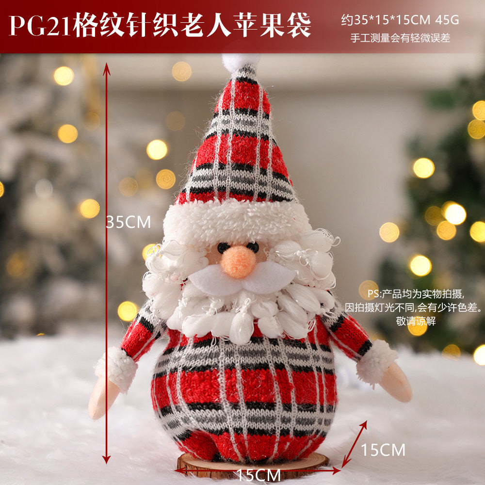 Christmas gift apple bag tote bag adult children children Christmas gift decoration high-end gift bag