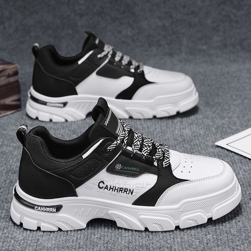 Shoes Men's Shoes 2025 New Fall Men's Heightened Sports Work Board Shoes Teen Casual Low Top Martin Boots