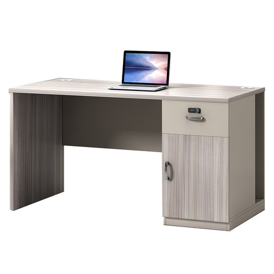 Simple Single Desk Office Single Wooden Computer Desk Combination Simple Employee Workstation Card Wholesale