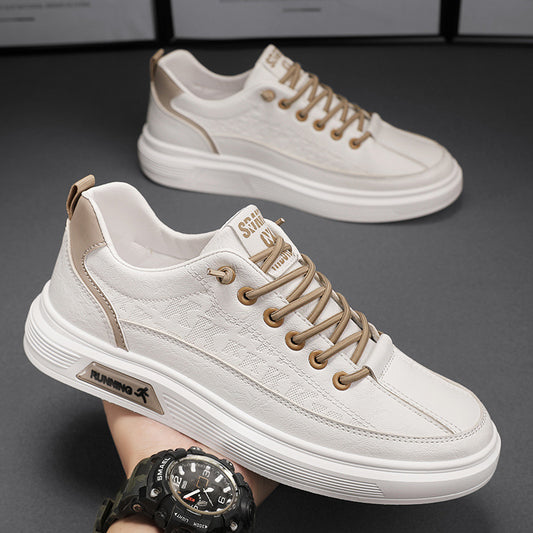 2024 Autumn Men's Sneakers are fashionable, comfortable, lightweight, durable, wearable, casual shoes, and business white shoes for work